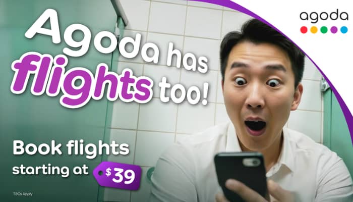 Agoda launches first brand campaign highlighting flight offerings in Singapore with AI-powered comme...