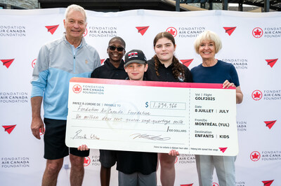 Air Canada Foundation's 13th Annual Golf Tournament Nets $1.3 Million