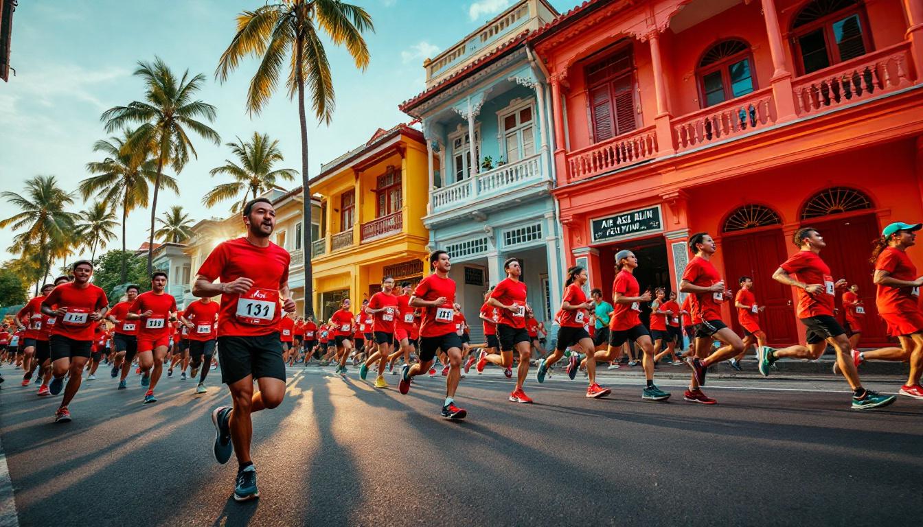 Malaysia, Indonesia, Singapore, China, Vietnam: AirAsia RedRun Penang Brings Together Regional Touri...