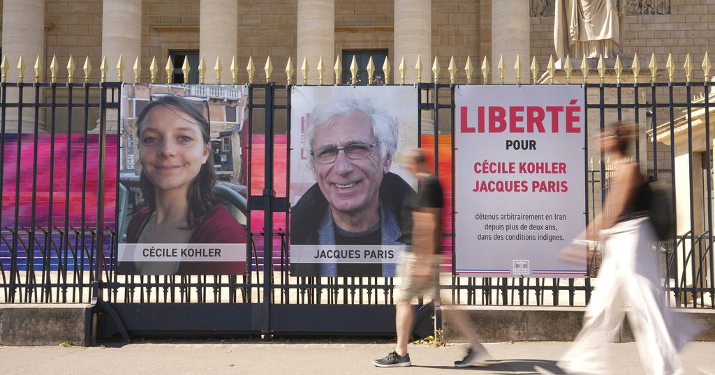 French Foreign Minister denounces spy charges against couple imprisoned in Iran
