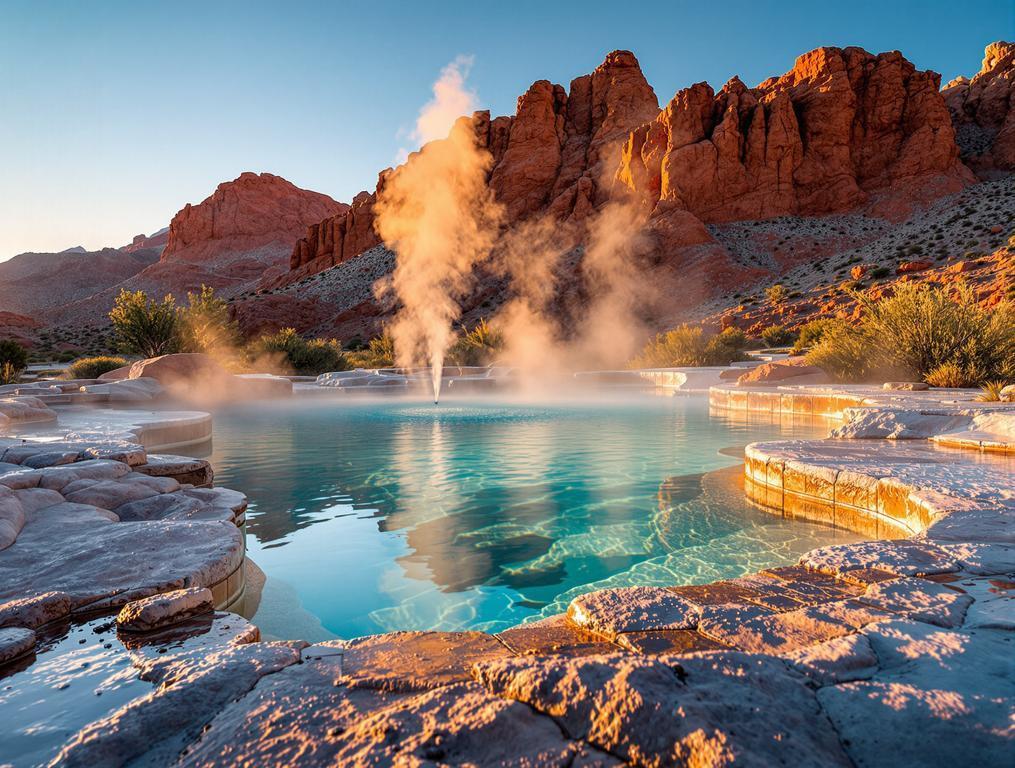 This New Mexico town of 6,002 residents supports 10 odorless hot springs minutes from space tourism