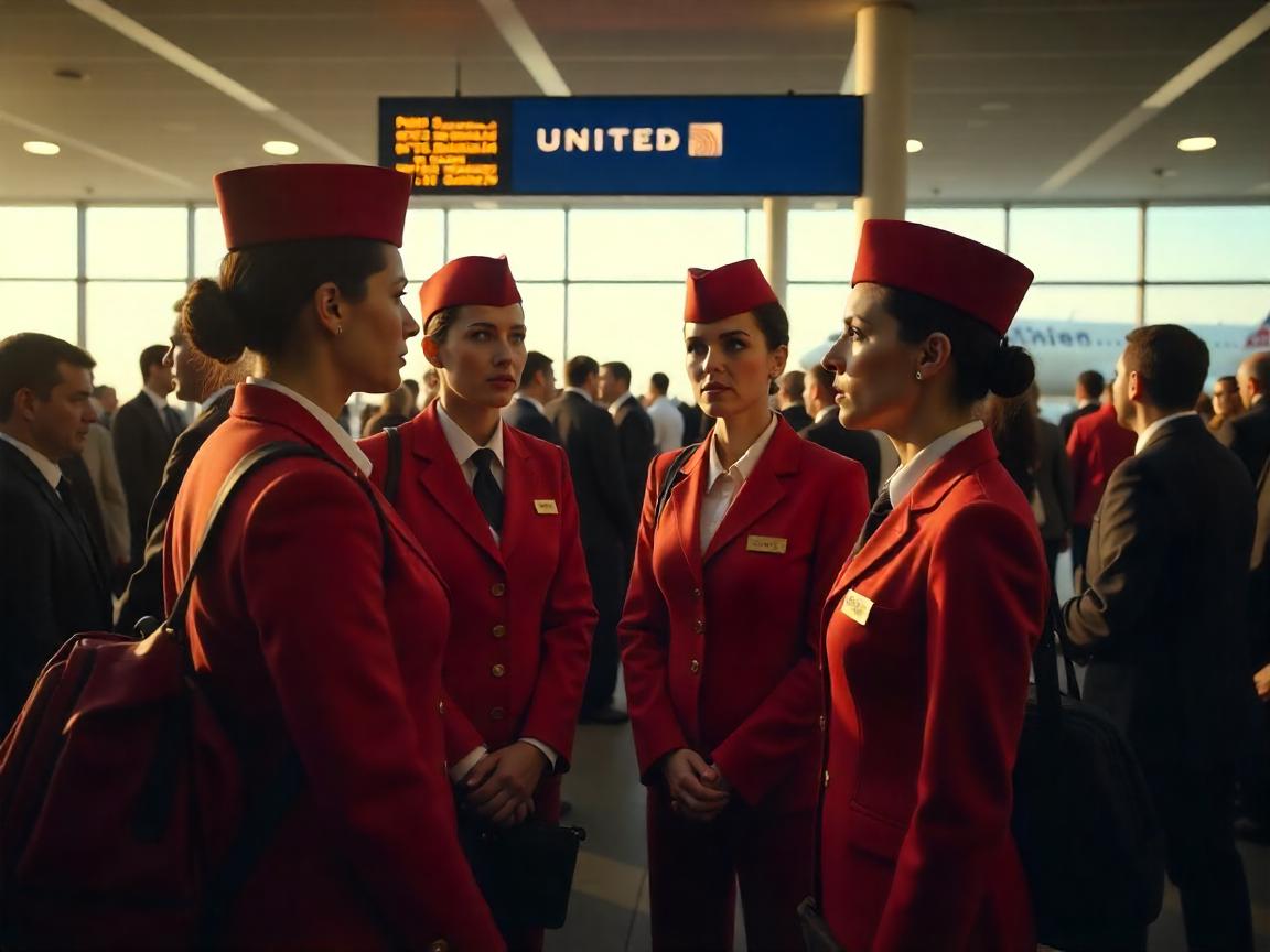 United Airlines Flight Attendants Face Union Heat as High-Stakes Contract Vote Looms Amid Growing Wo...